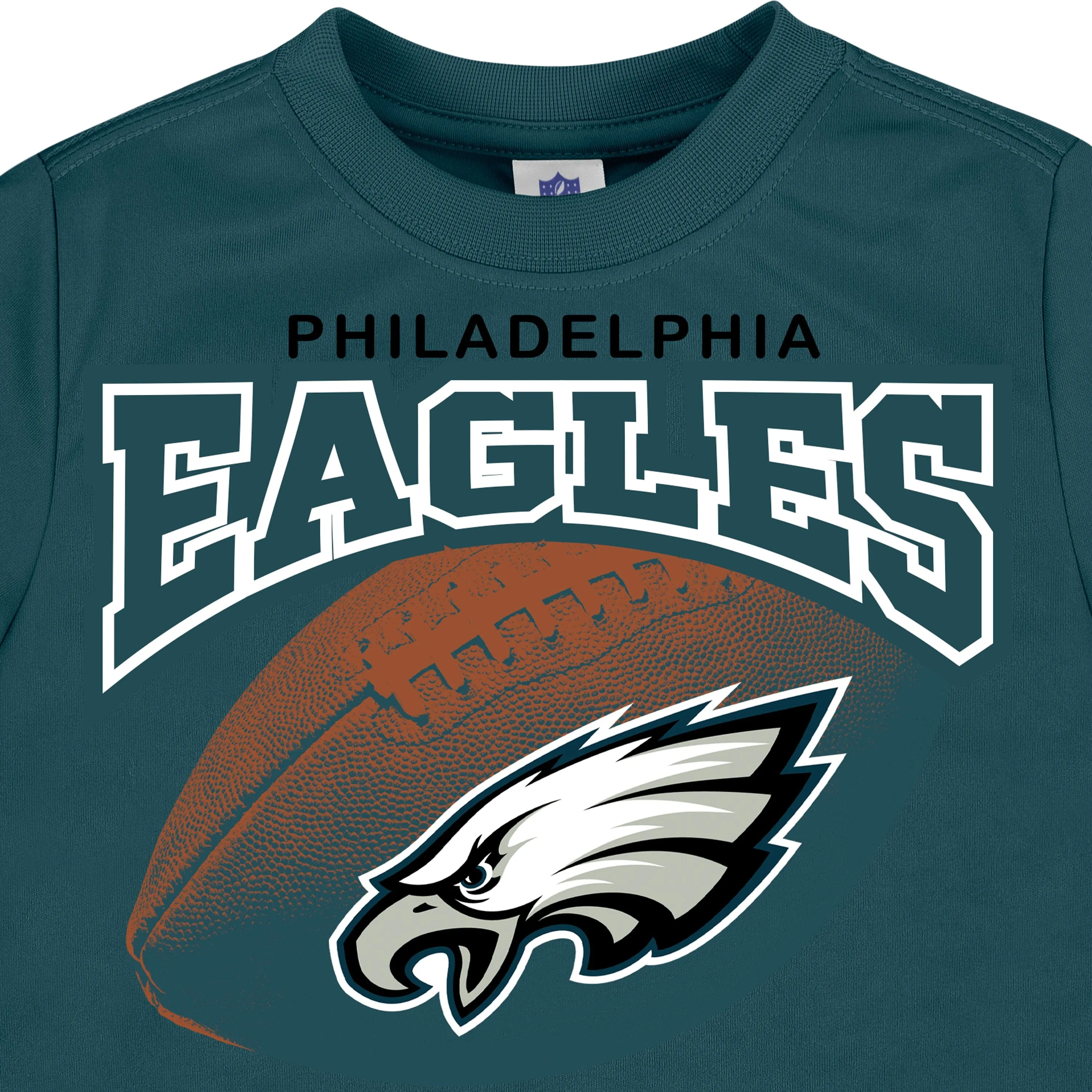 3-Pack Baby & Toddler Boys Eagles Short Sleeve Shirts