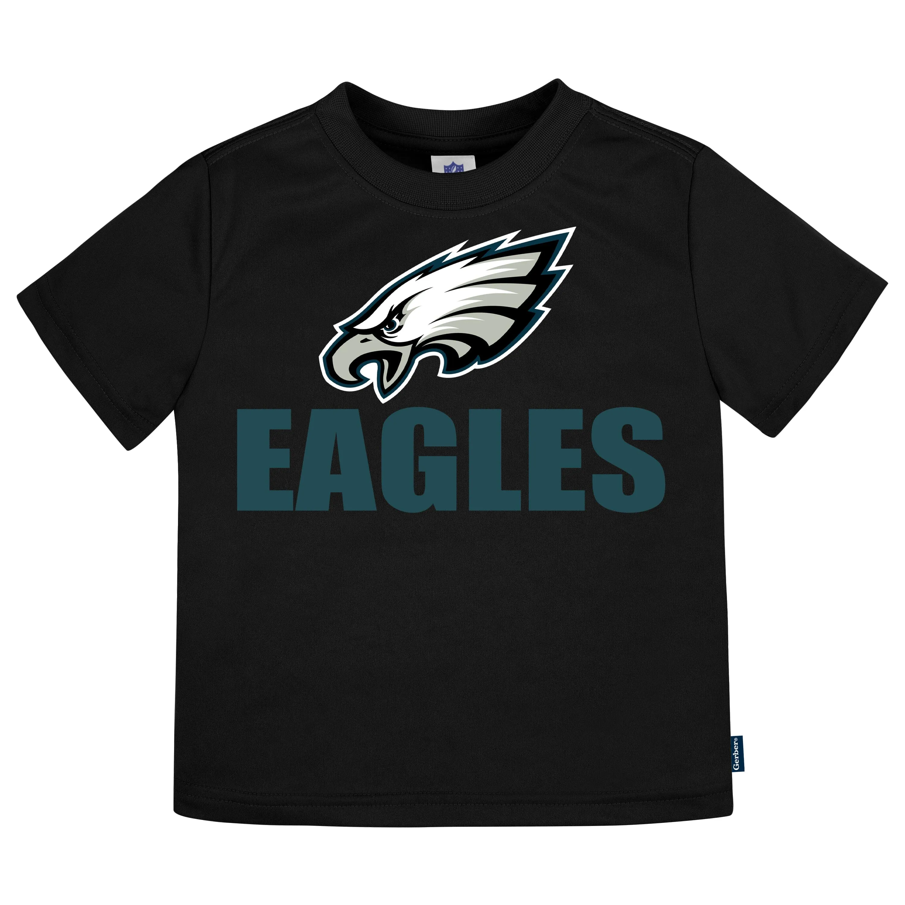 3-Pack Baby & Toddler Boys Eagles Short Sleeve Shirts