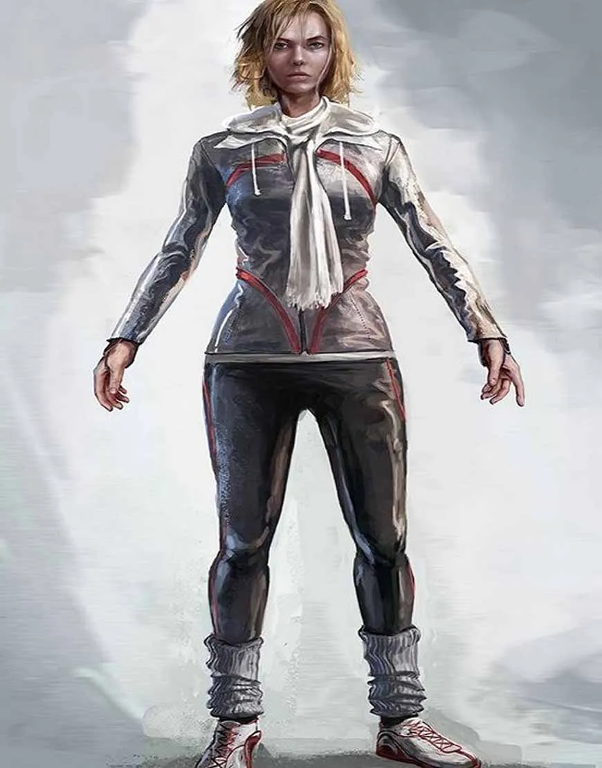 AC Syndicate Grey Galina Voronina Cosplay Jacket