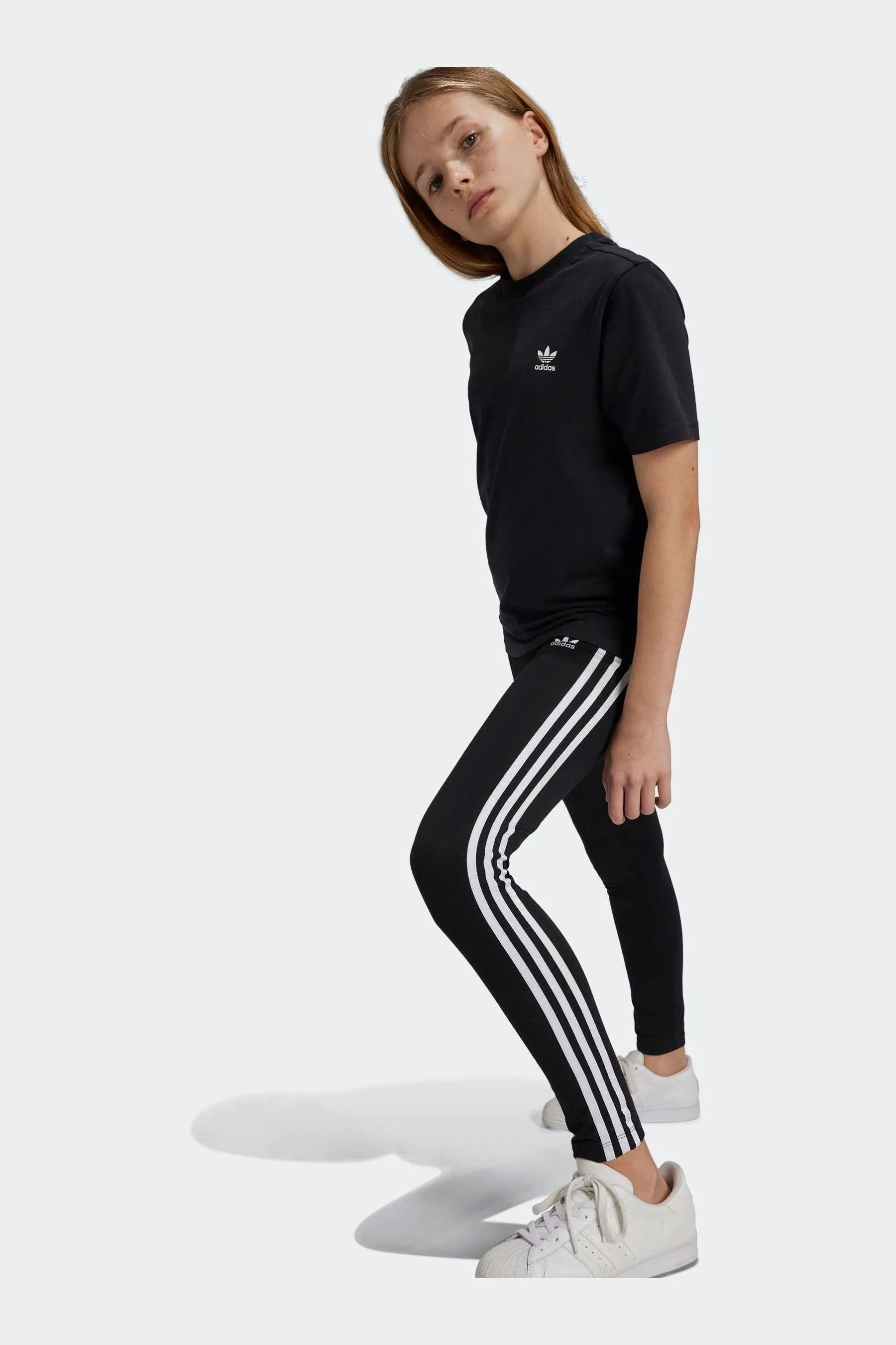 adidas Black Kids Adicolor Leggings