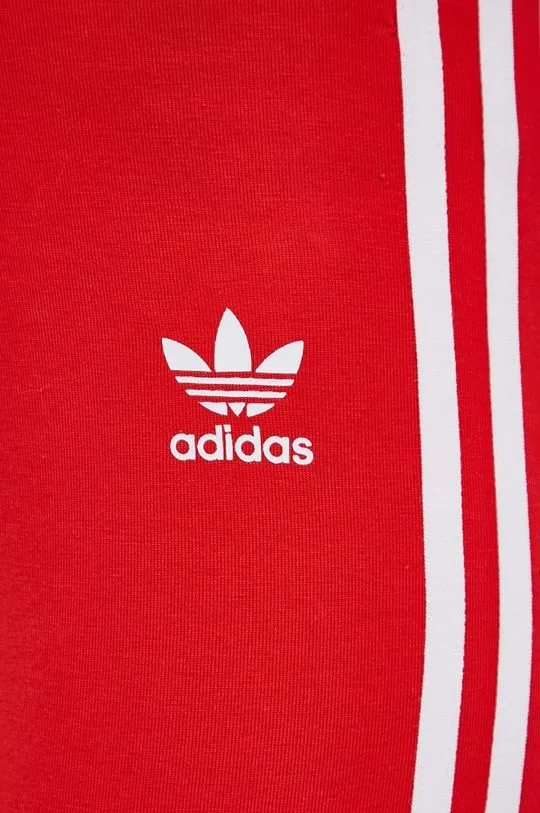 adidas Originals leggings Adicolor women's red color