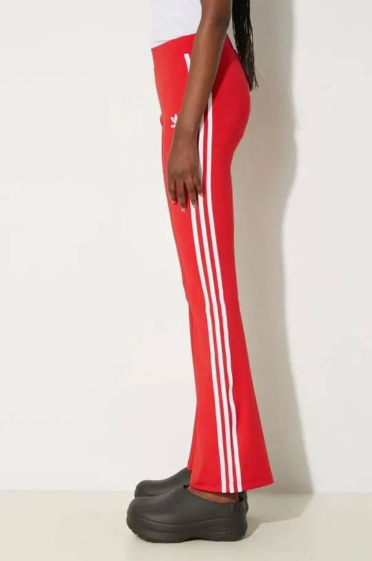 adidas Originals leggings Flared women's red color IY7199