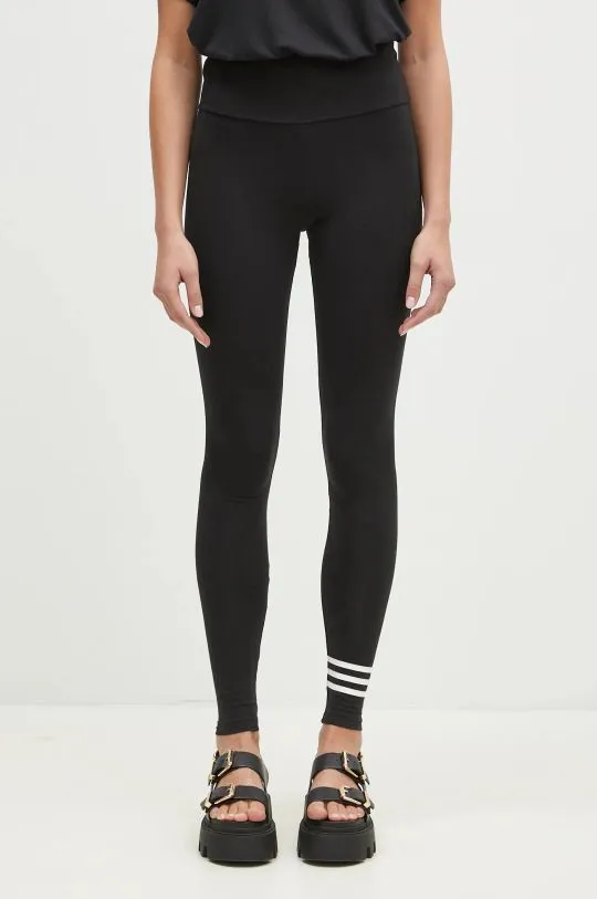 adidas Originals leggings Neuclassics Tight women's black color with a print IW5611