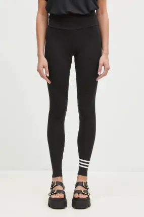 adidas Originals leggings Neuclassics Tight women's black color with a print IW5611