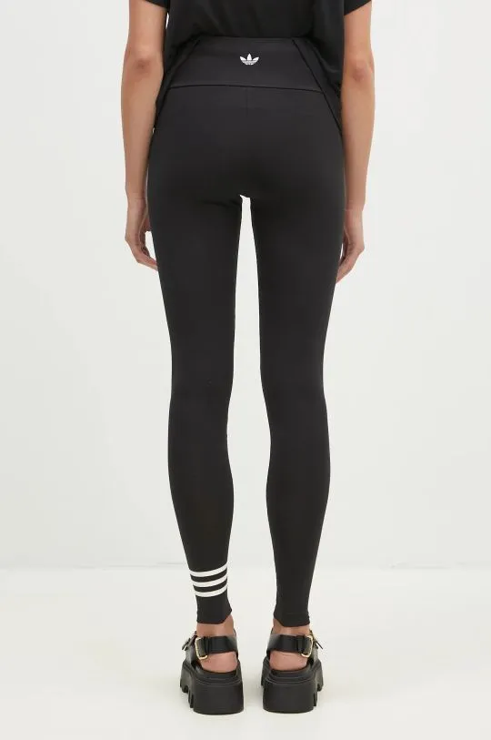 adidas Originals leggings Neuclassics Tight women's black color with a print IW5611