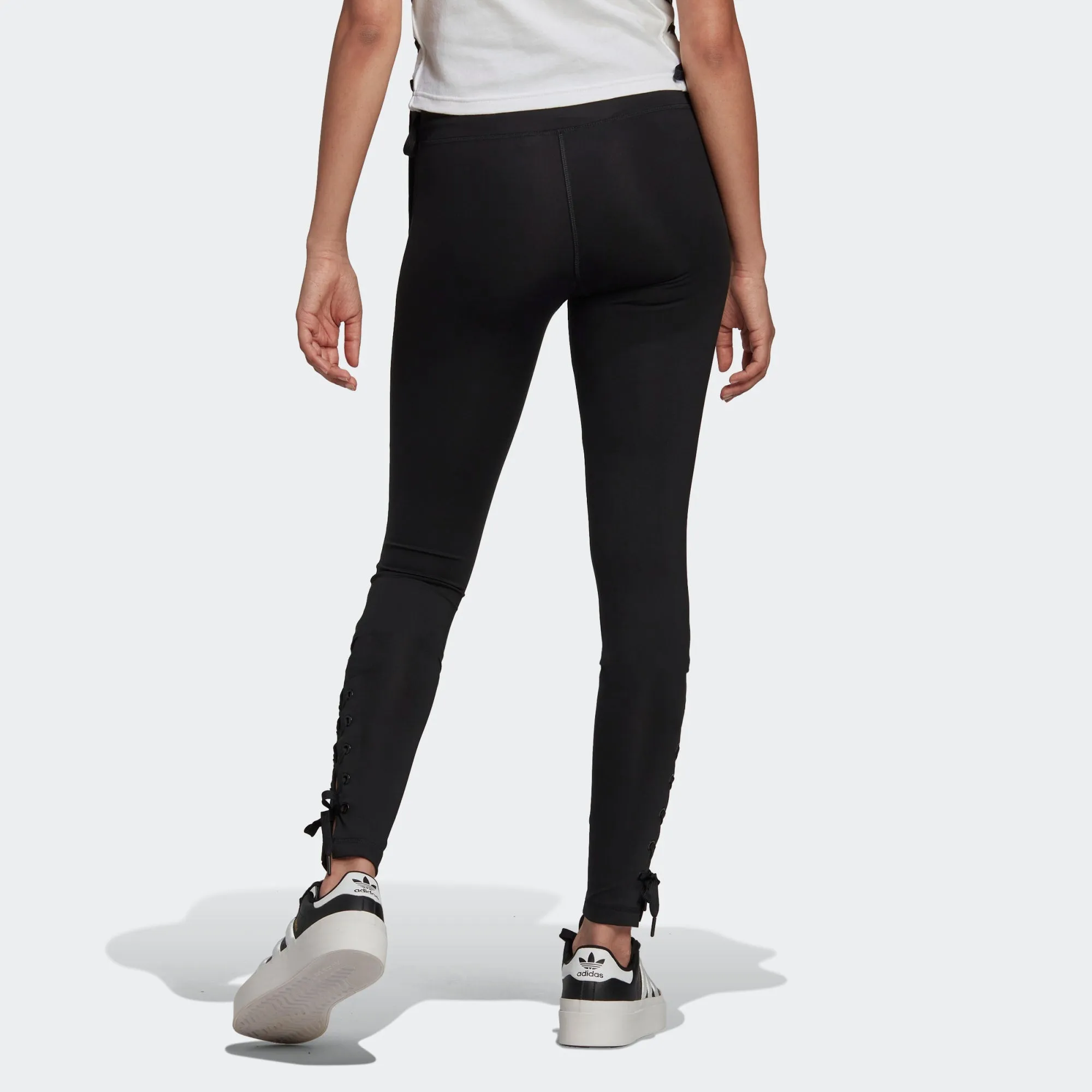 Adidas Women's Laced Ankle Legging Black