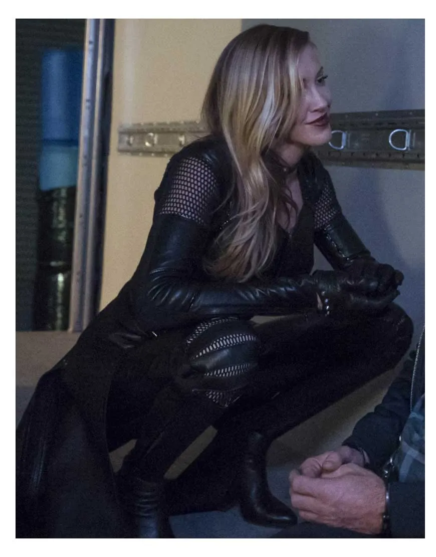 Arrow Season 6 Black Siren Coat - UJackets