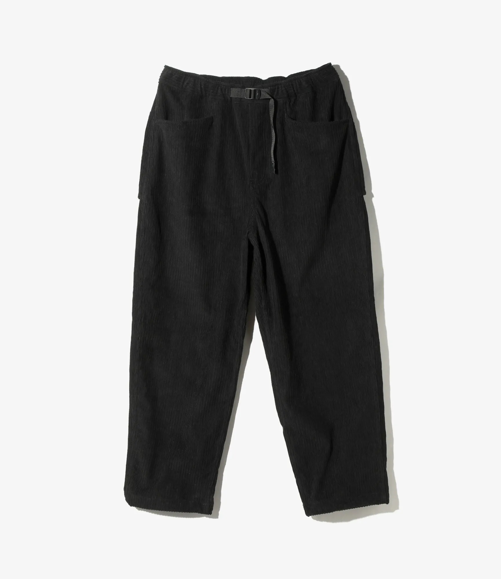 Belted Logger Pant – Black PC Corduroy