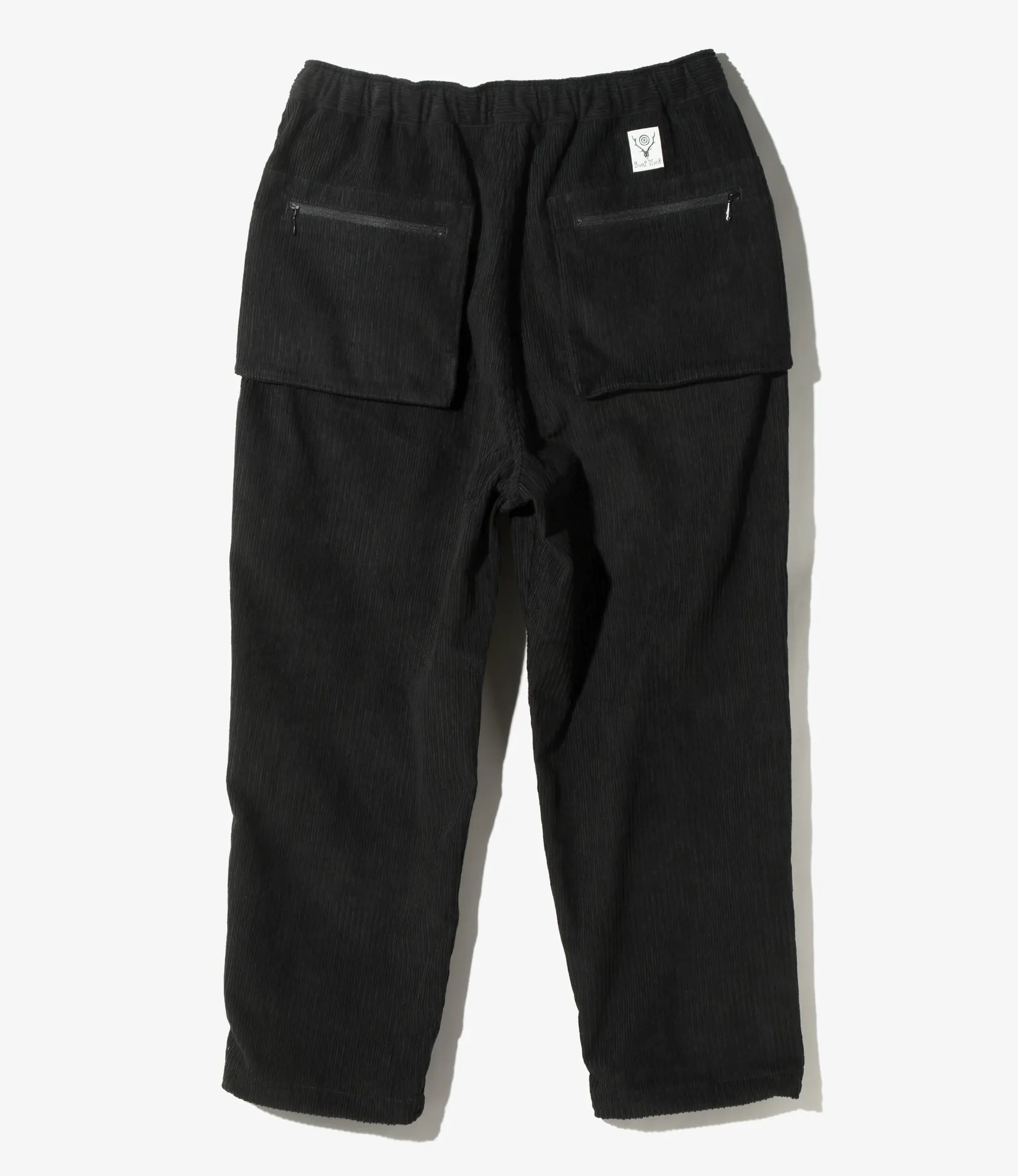 Belted Logger Pant – Black PC Corduroy