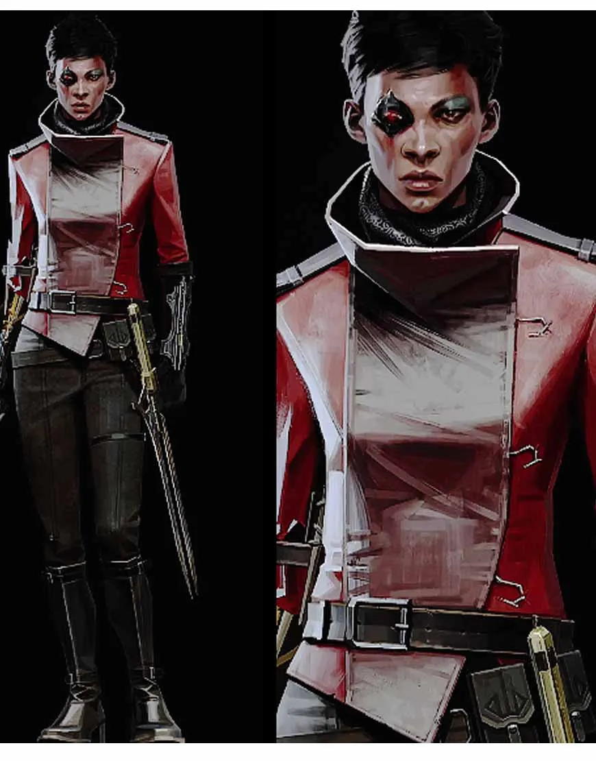 Billie Lurk Jacket | Dishonored Death Of The Outsider by Rosario Dawson