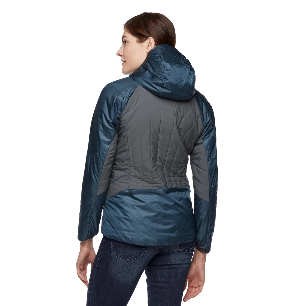 Black Diamond Women's Vision Hybrid Hoody | Womens Synthetic Insulating Jackets | BananaFingers