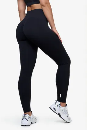 Black Scrunch Leggings