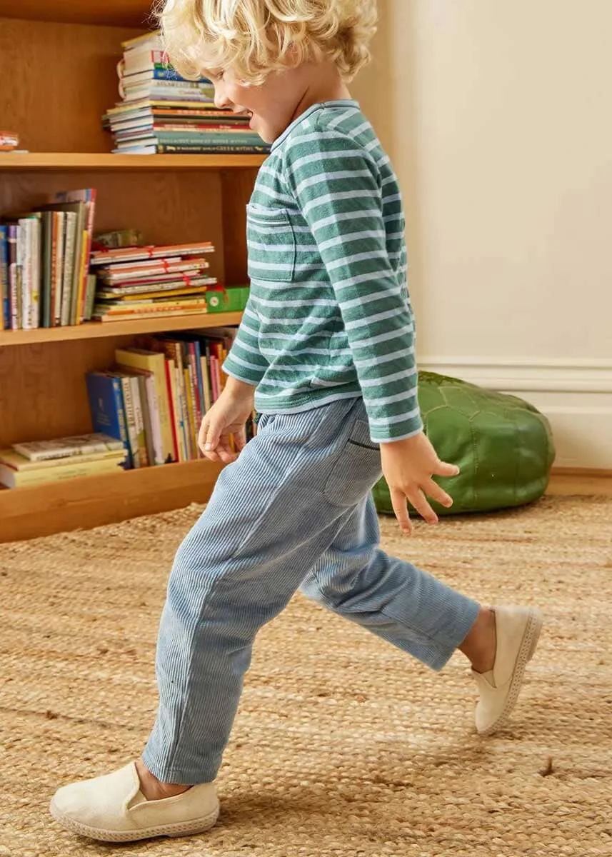 Bowie Toddler Pant - Rain Corduroy