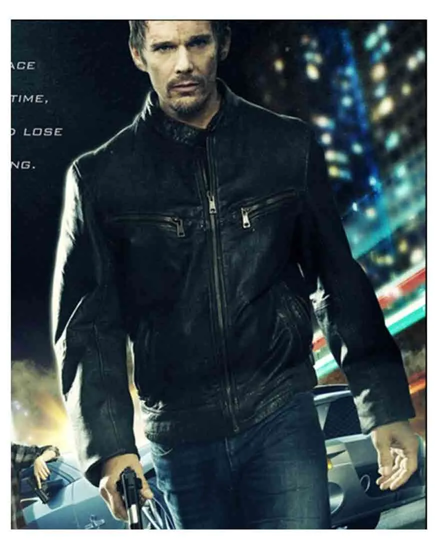 Brent Magna Getaway Ethan Hawke Leather Jacket - UJackets