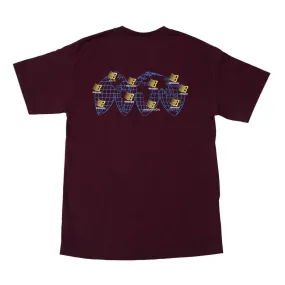 Bronze 56k International Tee / Burgundy