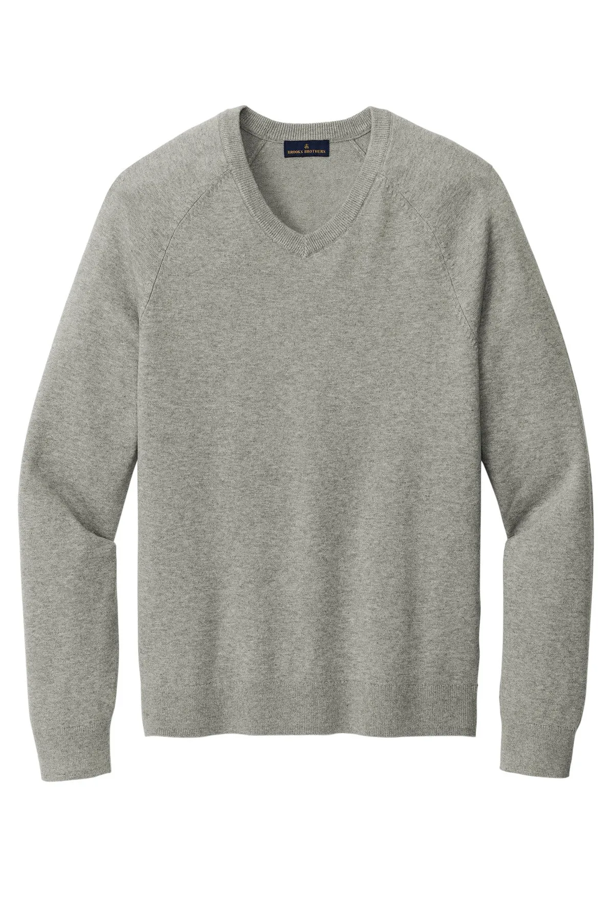 Brooks Brothers Cotton Stretch V-Neck Sweater. BB18400