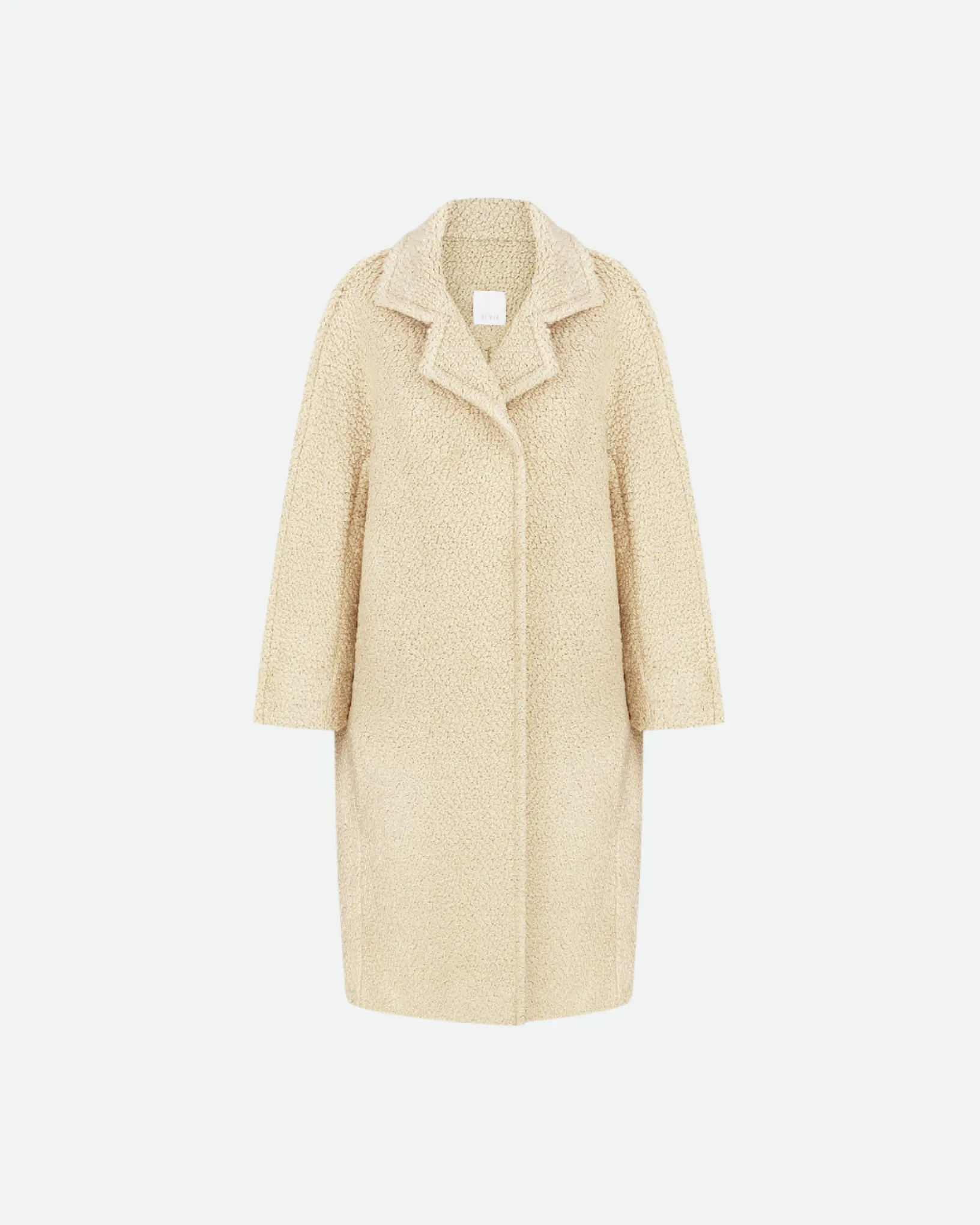 BUCKLED WOOL COAT