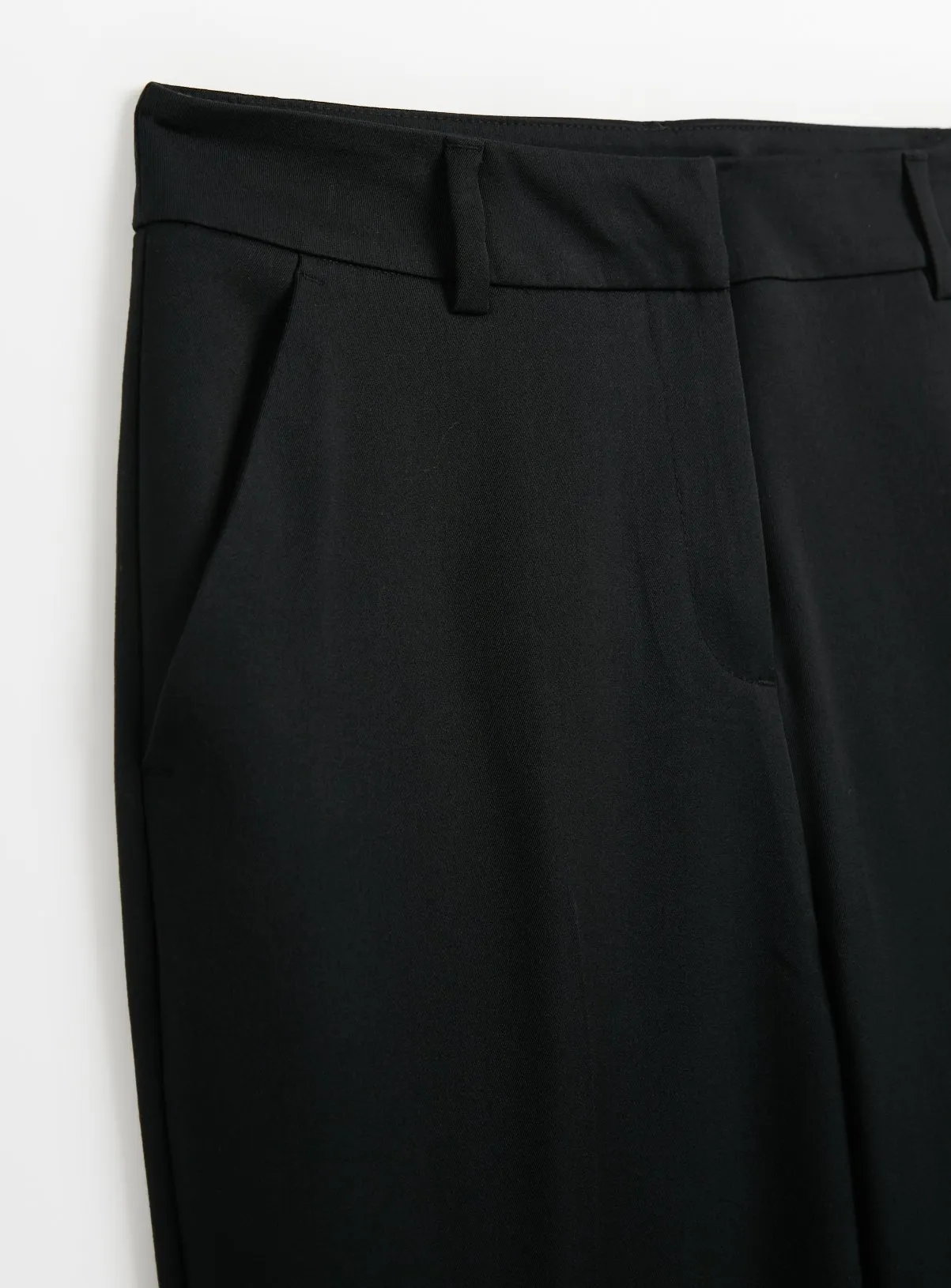 Buy Black Tapered Trousers 12L | Trousers | Tu