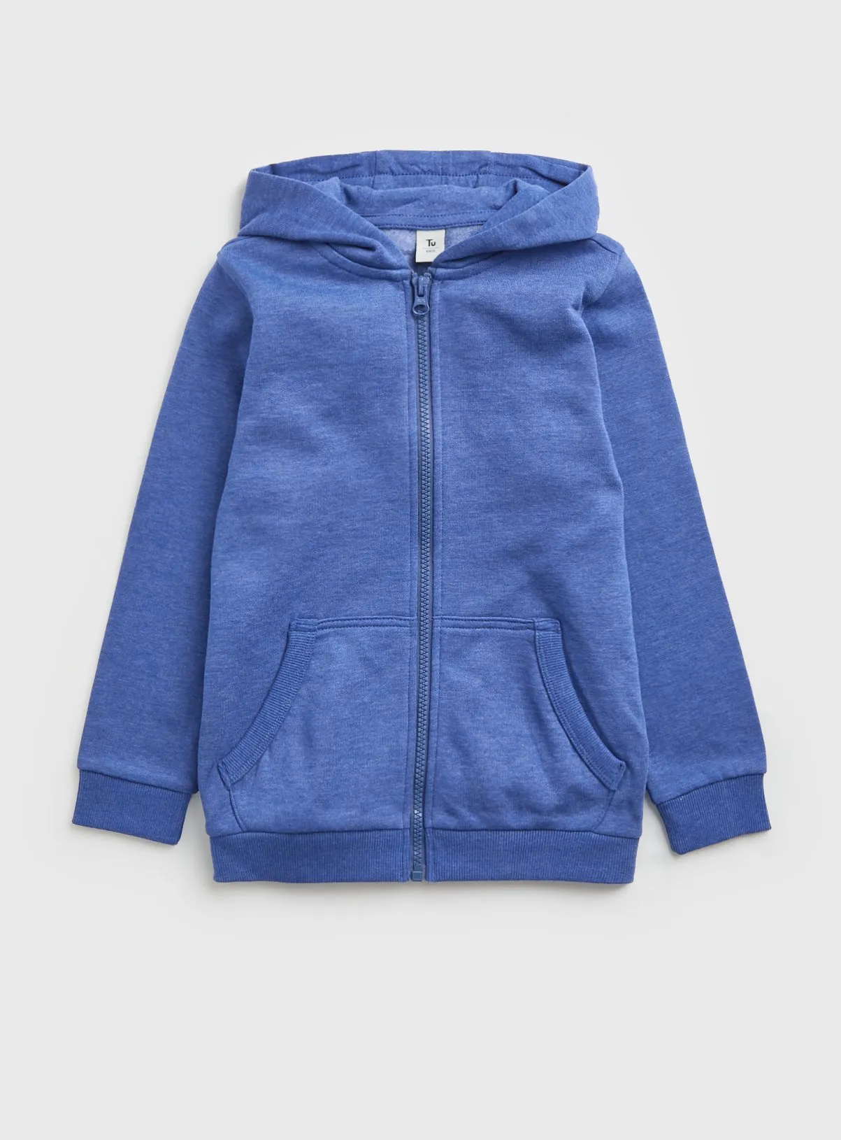 Buy Blue Zip Through Hoodie 11 years | Jumpers and hoodies | Tu