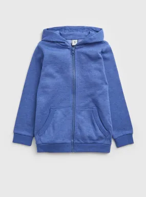 Buy Blue Zip Through Hoodie 11 years | Jumpers and hoodies | Tu