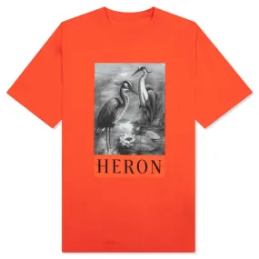 BW S/S Tee - Orange/Black