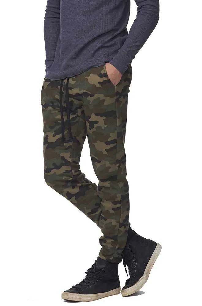 Camo Fleece Unisex Jogger Pant by Royal Apparel Made in USA 3070CMO