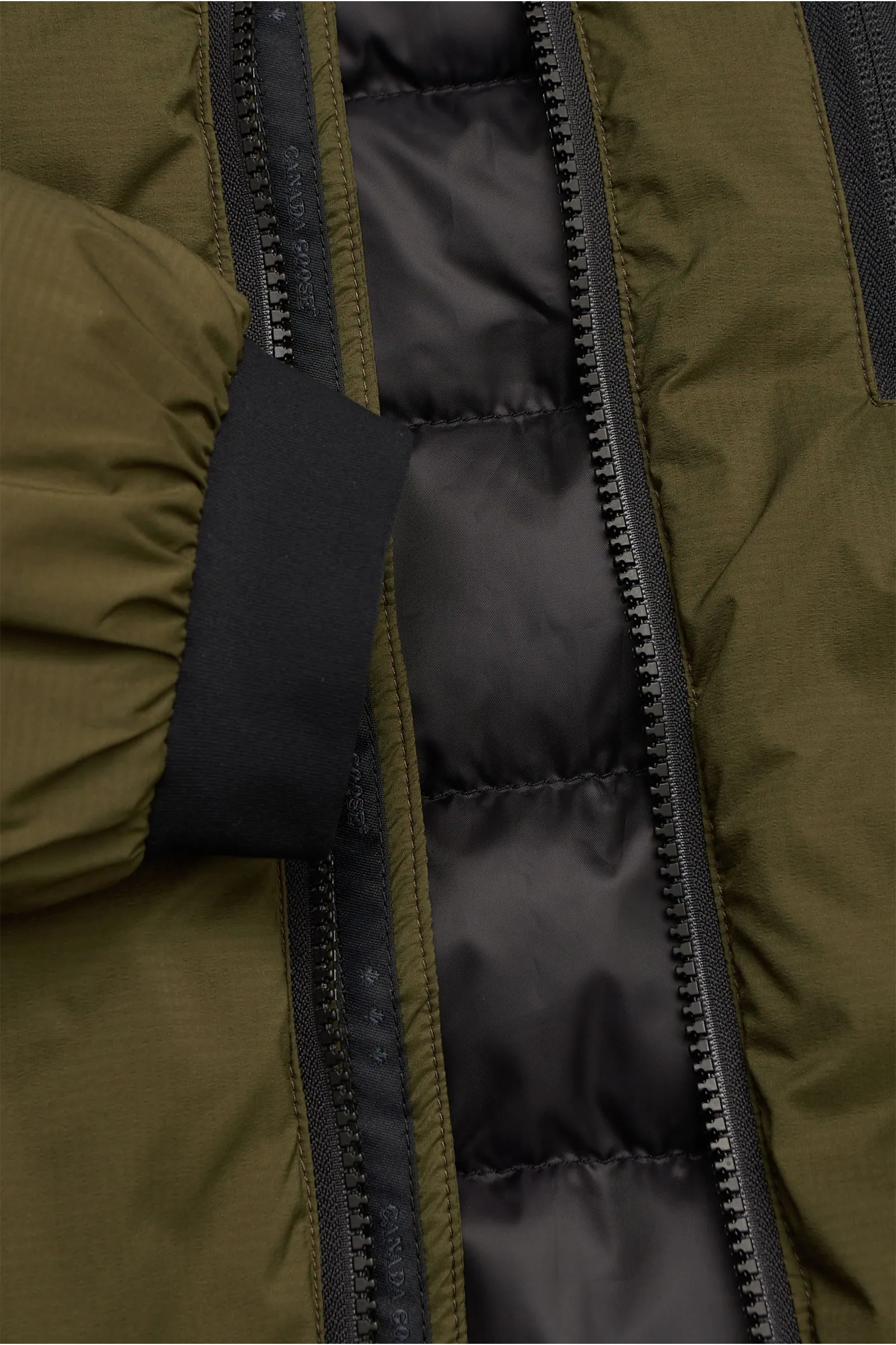 CANADA GOOSE down jacket 'Lodge Hoody' olive