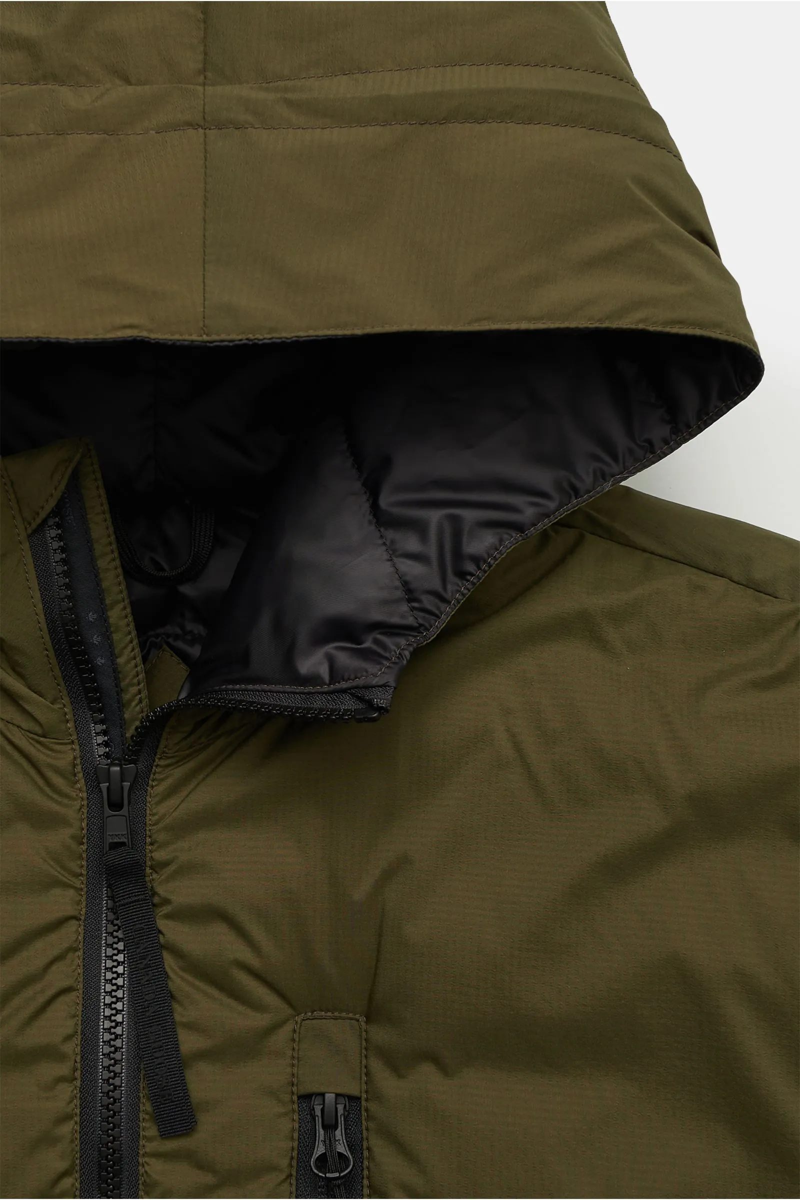 CANADA GOOSE down jacket 'Lodge Hoody' olive