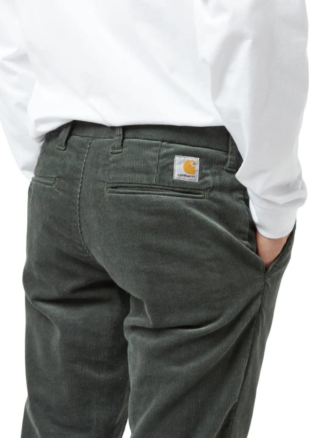 Carhartt WIP - Sid Pant Corduroy - Boxwood Rinsed