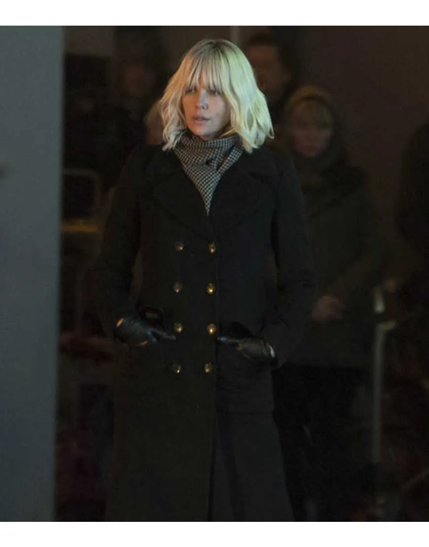 Charlize Theron Atomic Blonde Lorraine Broughton Coat