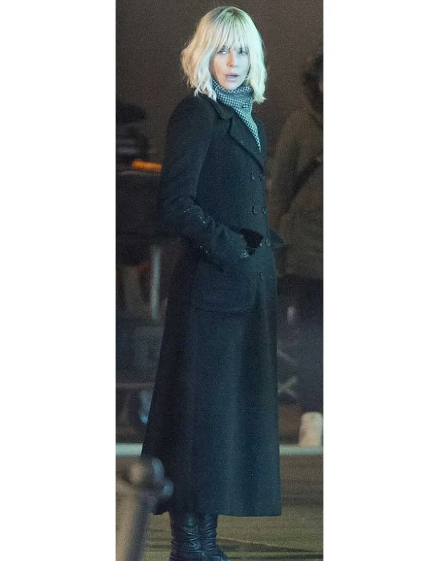 Charlize Theron Atomic Blonde Lorraine Broughton Coat