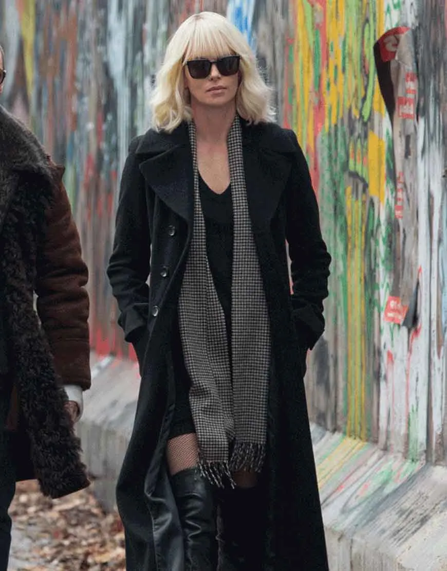 Charlize Theron Atomic Blonde Lorraine Broughton Coat