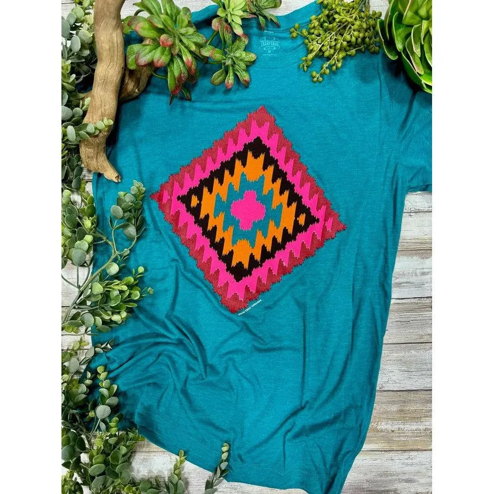 Cheyenne Aztec Graphic Tee (S-2XL)