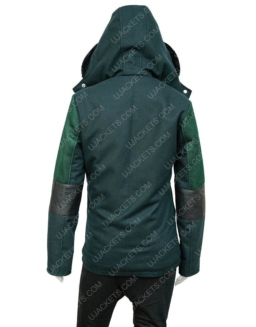 Christmas Unwrapped Charity Jones Hooded Coat | ujackets.com