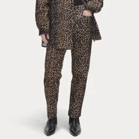 Cig Corduroy Pant - Leopard Natural