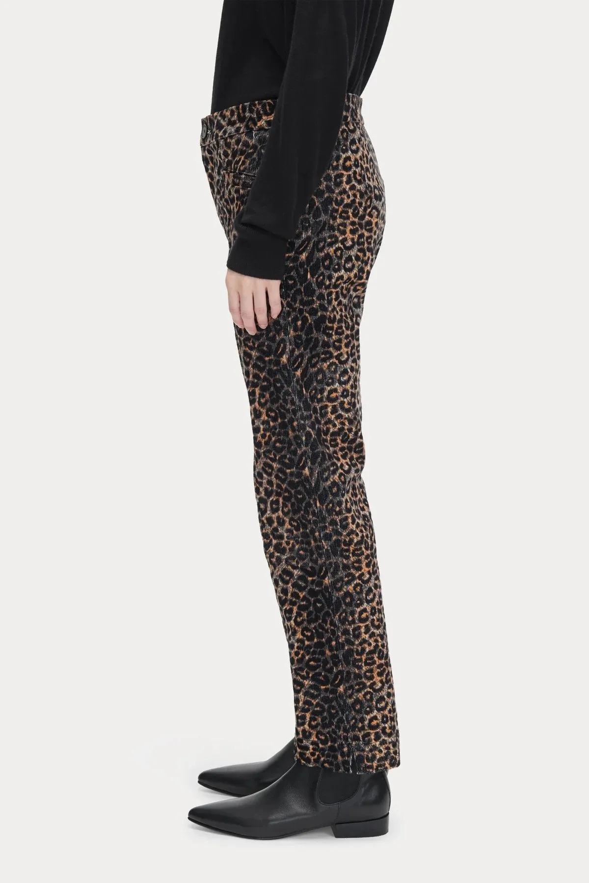 Cig Corduroy Pant - Leopard Natural