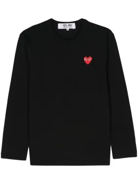 Comme Des Garcons T Shirts And Polos Black