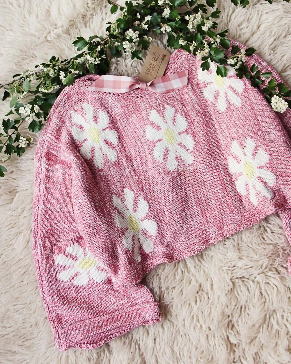 Daisy Knit Sweater