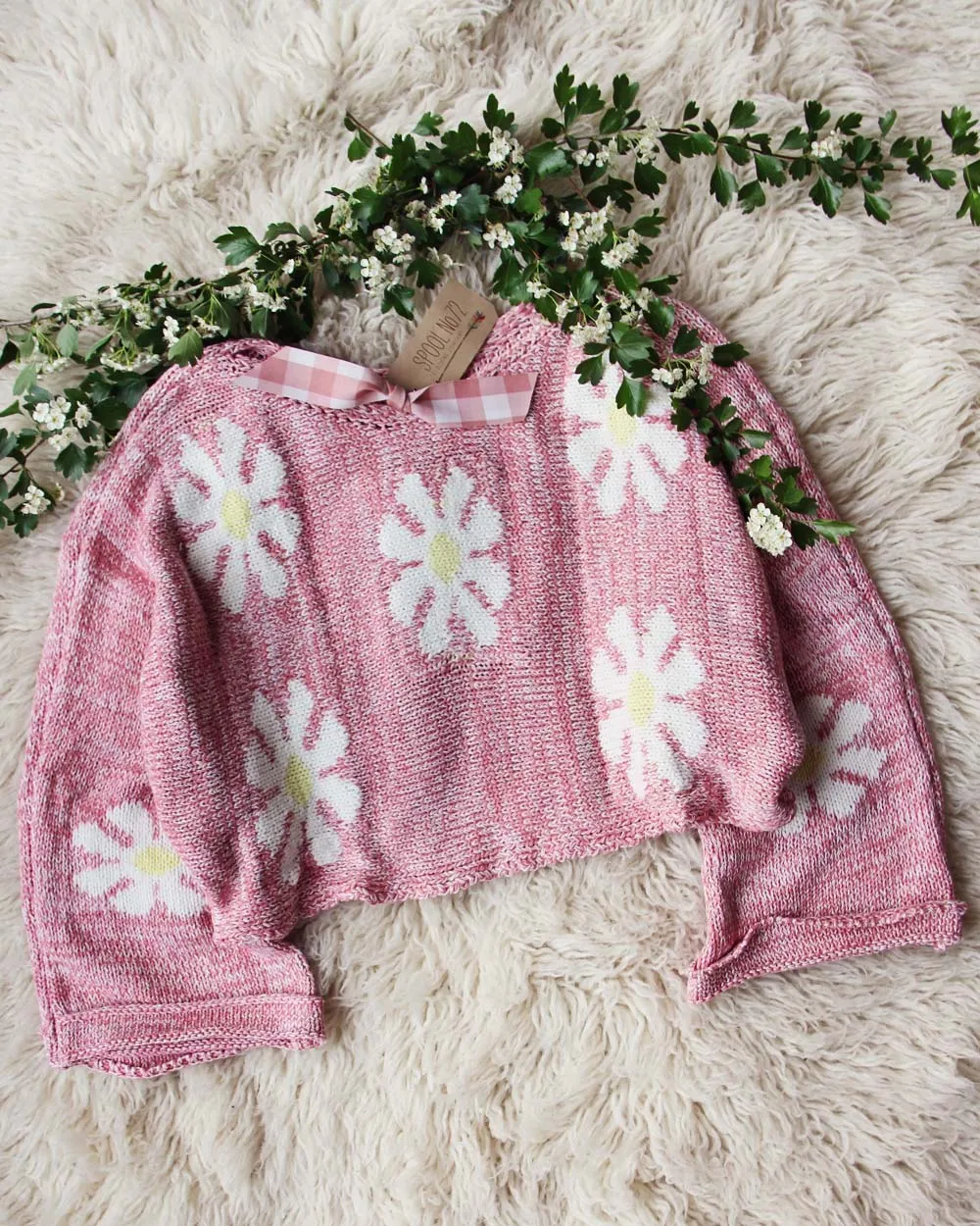 Daisy Knit Sweater