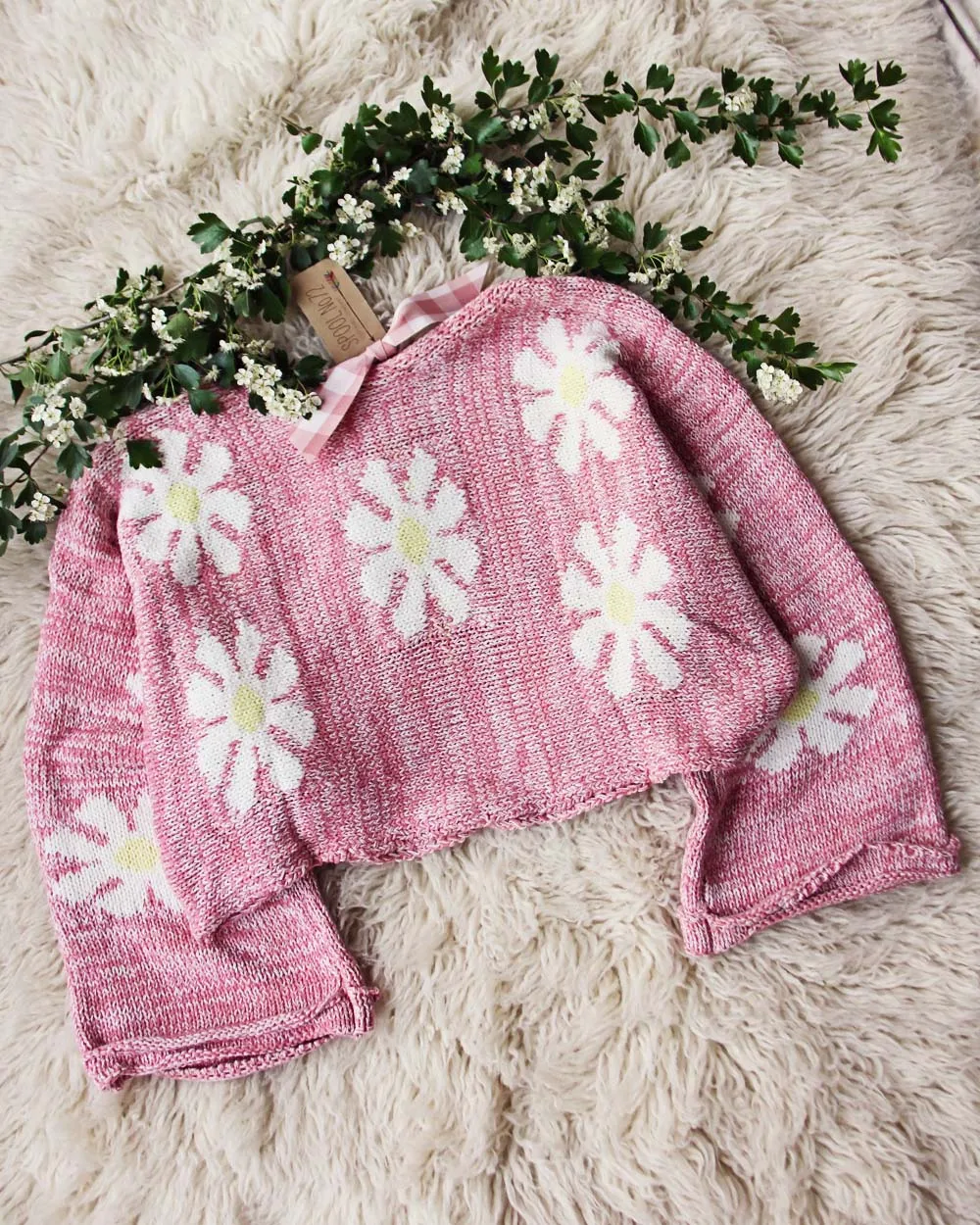 Daisy Knit Sweater