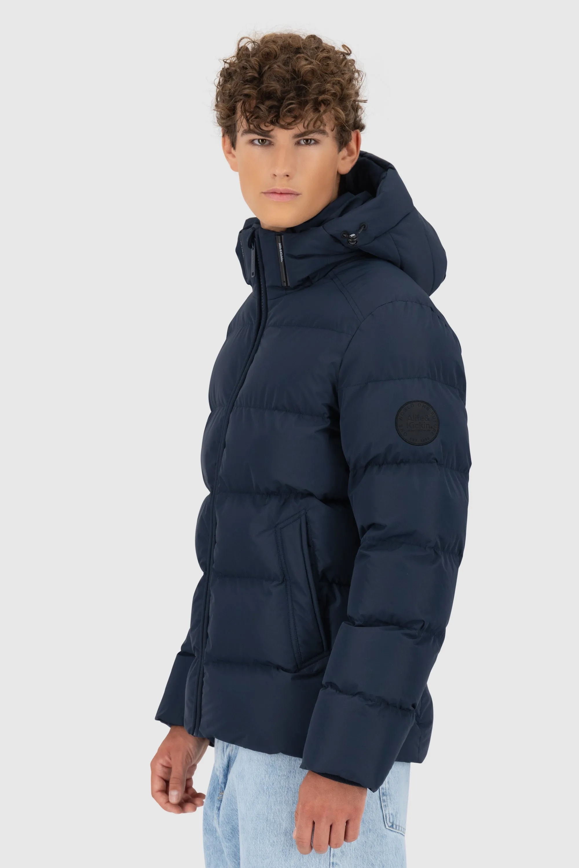 DamianAK A Puffer Jacket Dunkelblau