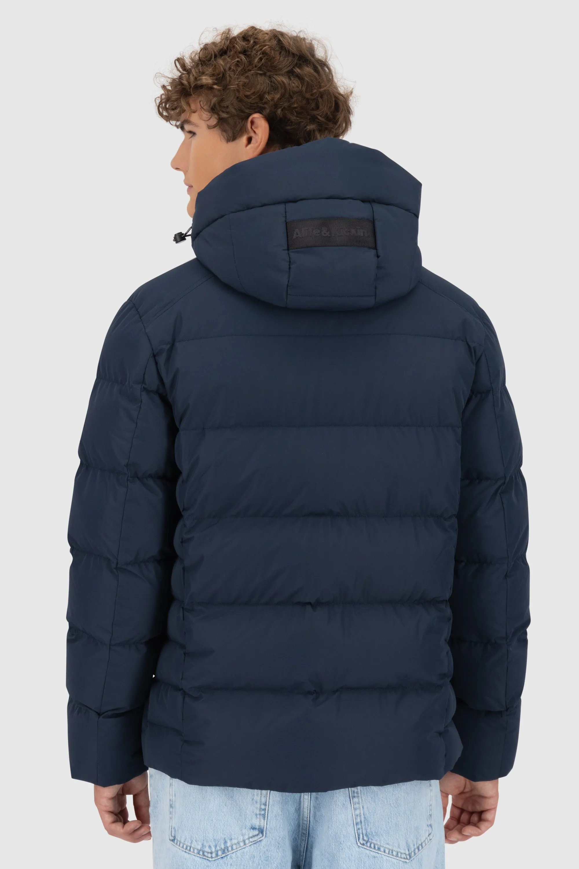 DamianAK A Puffer Jacket Dunkelblau