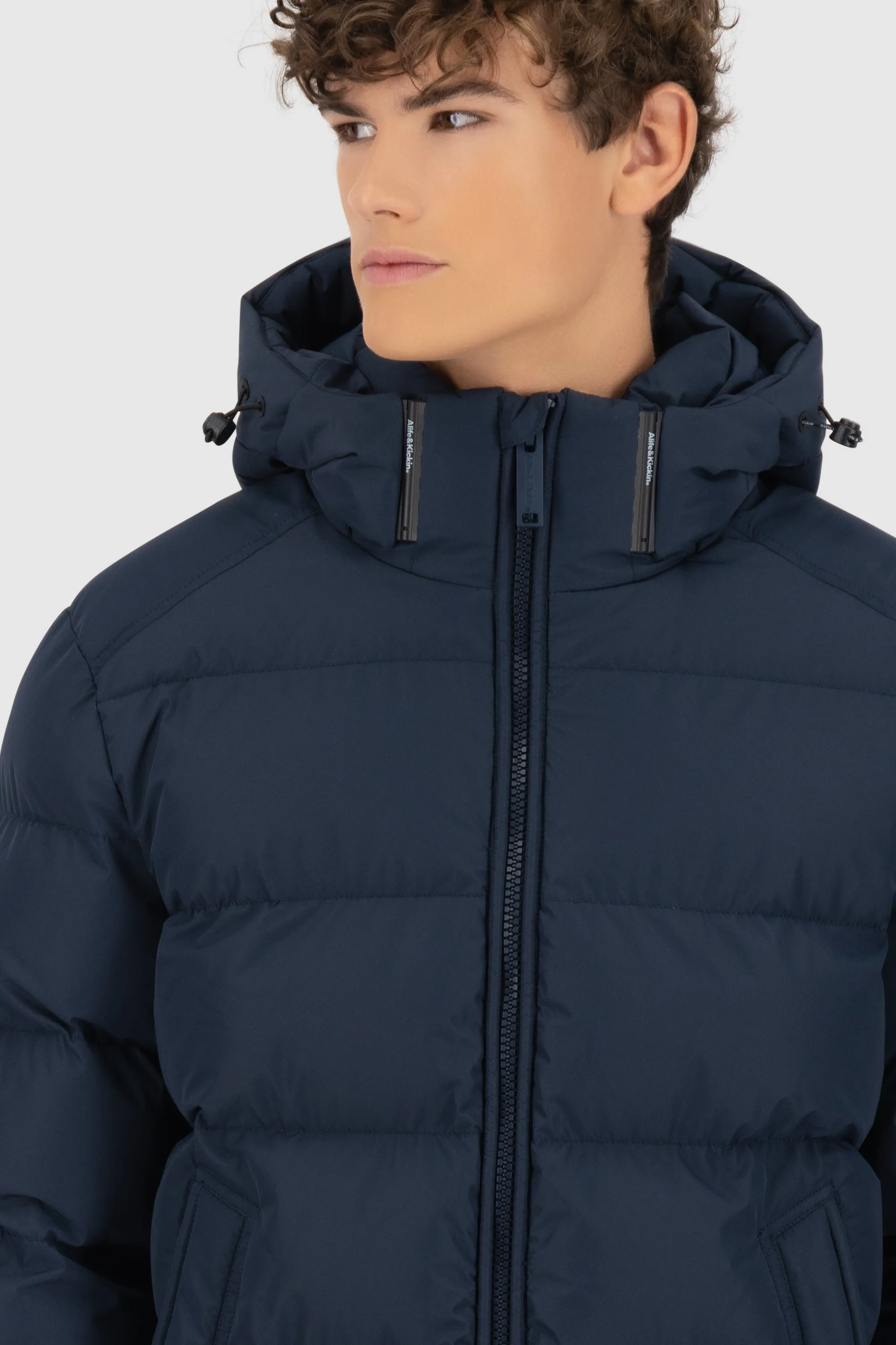 DamianAK A Puffer Jacket Dunkelblau