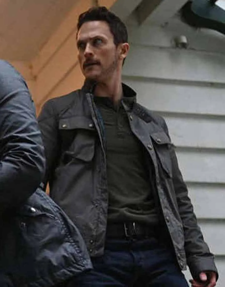 Debris Jonathan Tucker Black Jacket | Debris Bryan Beneventi Jacket