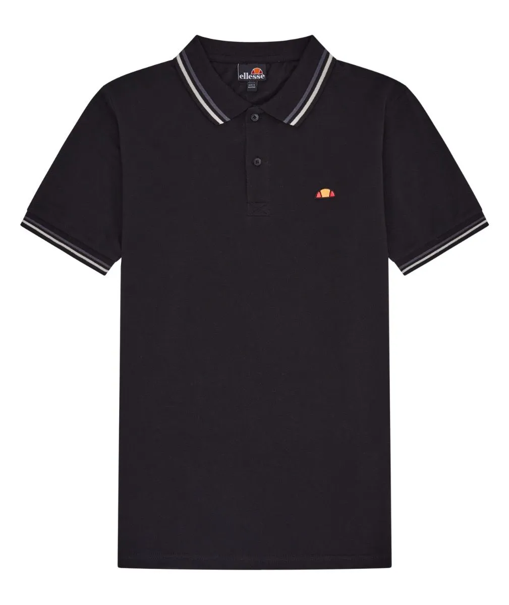 Ellesse Rooks Polo Shirt Black