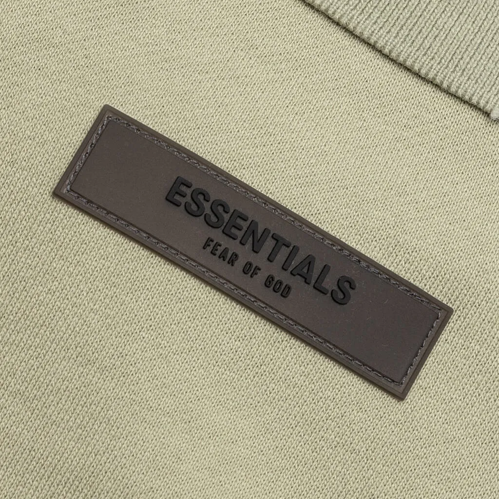 Essentials L/S Polo - Seafoam