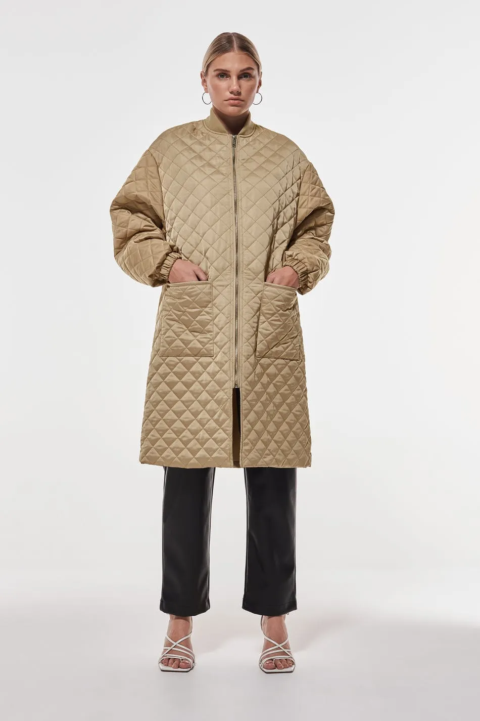 Evy quilted coat