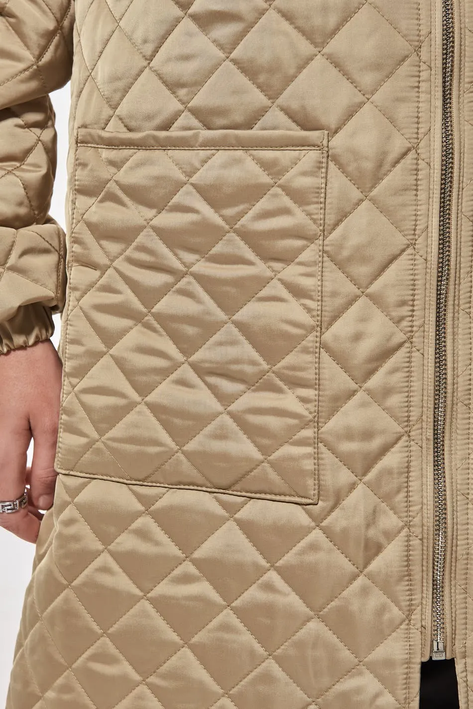 Evy quilted coat