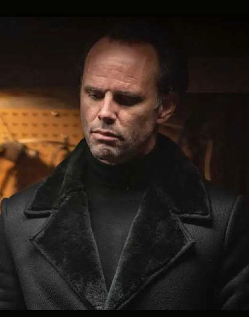 Fatman Walton Goggins Coat | Skinny Man Black Coat - 40% OFF