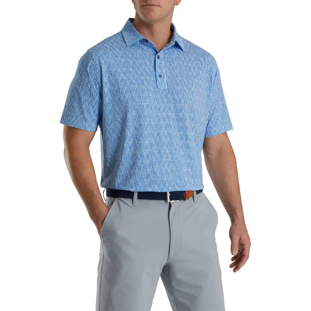 Footjoy Bead Chain Print Polo (Previous Season Style)